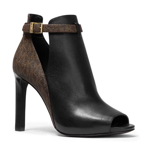 michael kors open toe ankle boots|Michael Kors ankle boots for women.